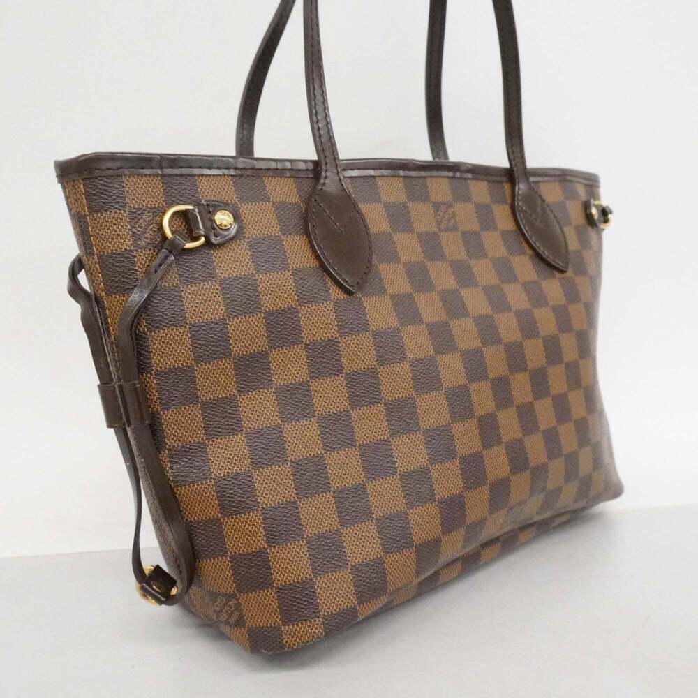 LOUIS VUITTON Authentic Brown Damier Neverfull PM Tote Bag - Picture 2 of 15
